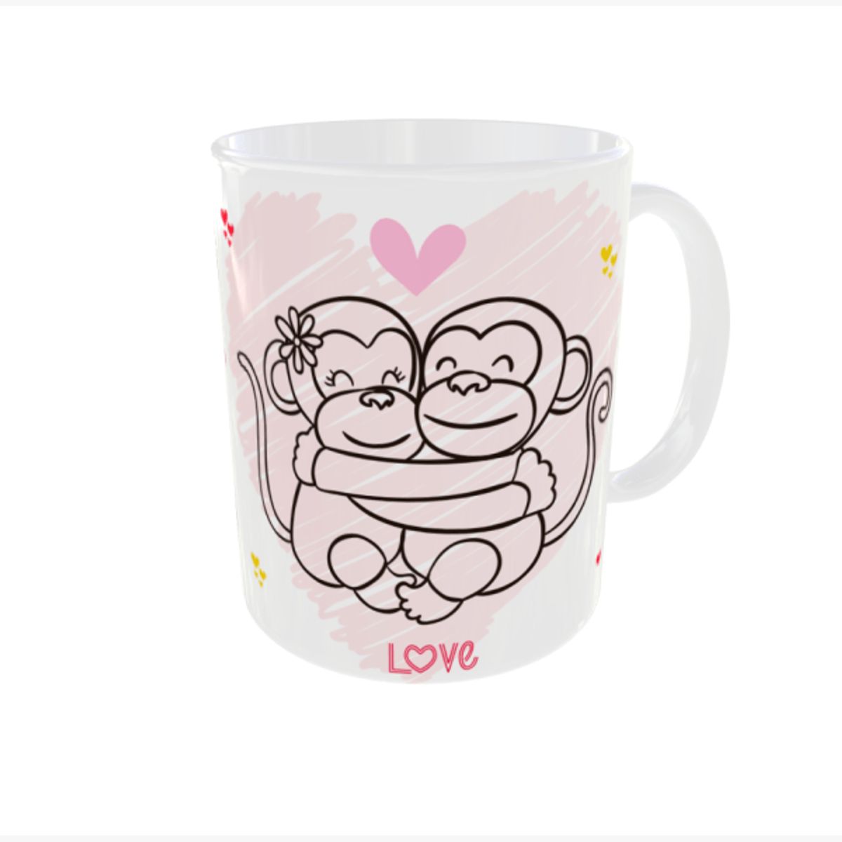 GENERICO - Taza Feliz Día de los Enamorados - Regalo Perfecto de Amor Mod-1