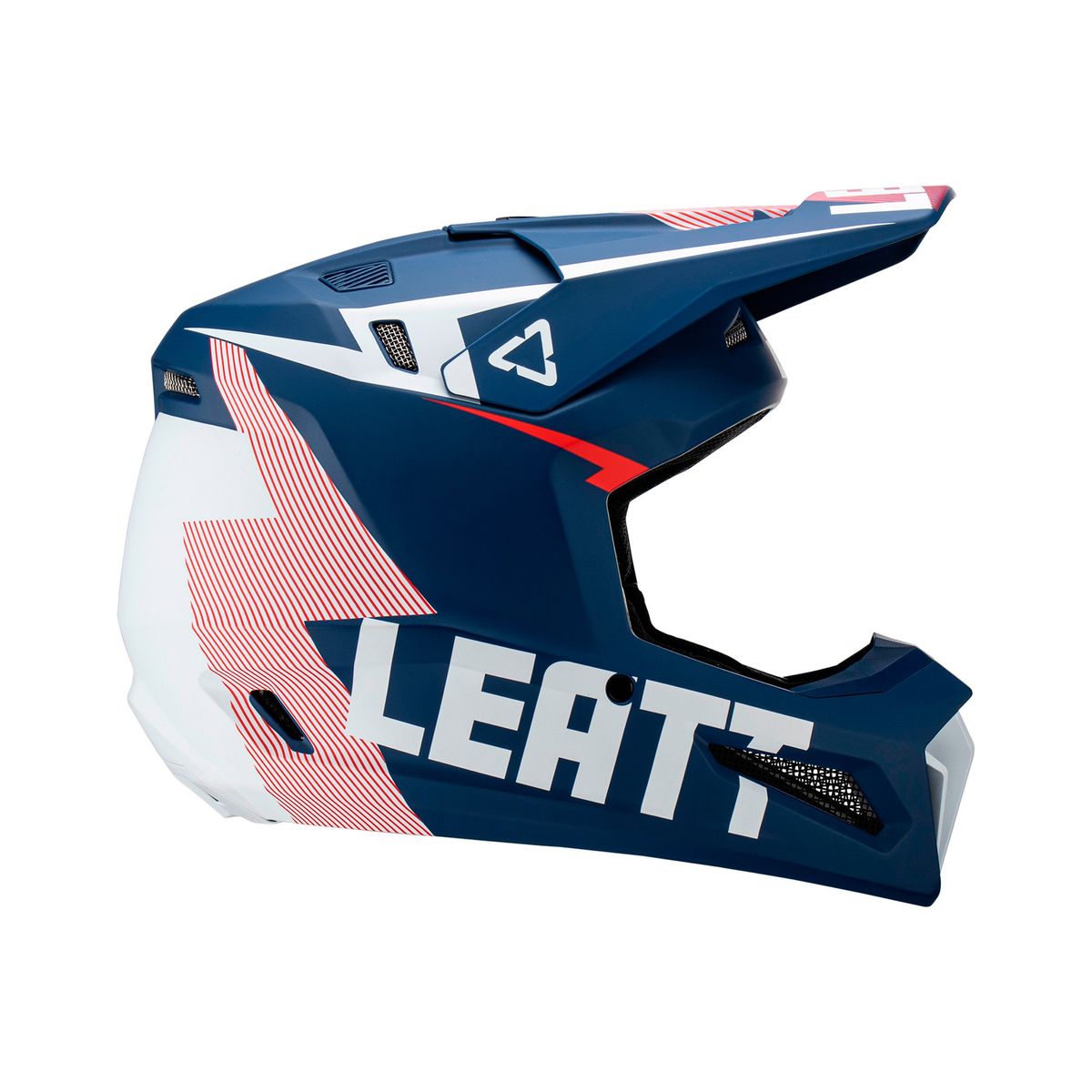 LEATT - Kit Leatt Casco Con Antiparra Moto 3.5 V23 Royal XL