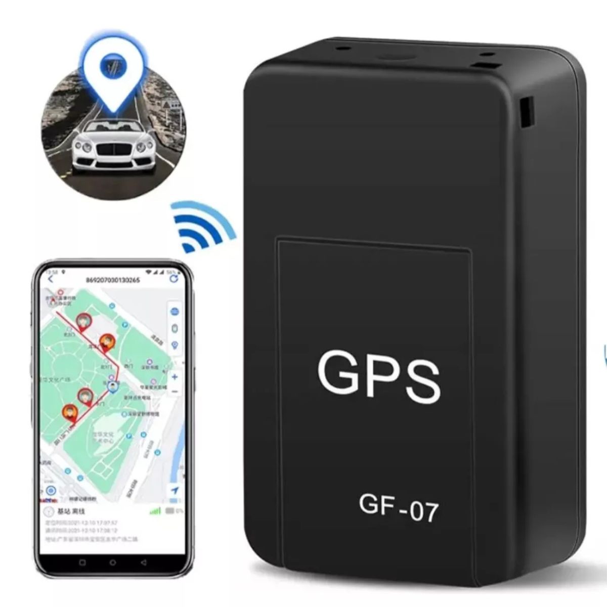 GENERICO - GPS Mini Localizador para Vehículos