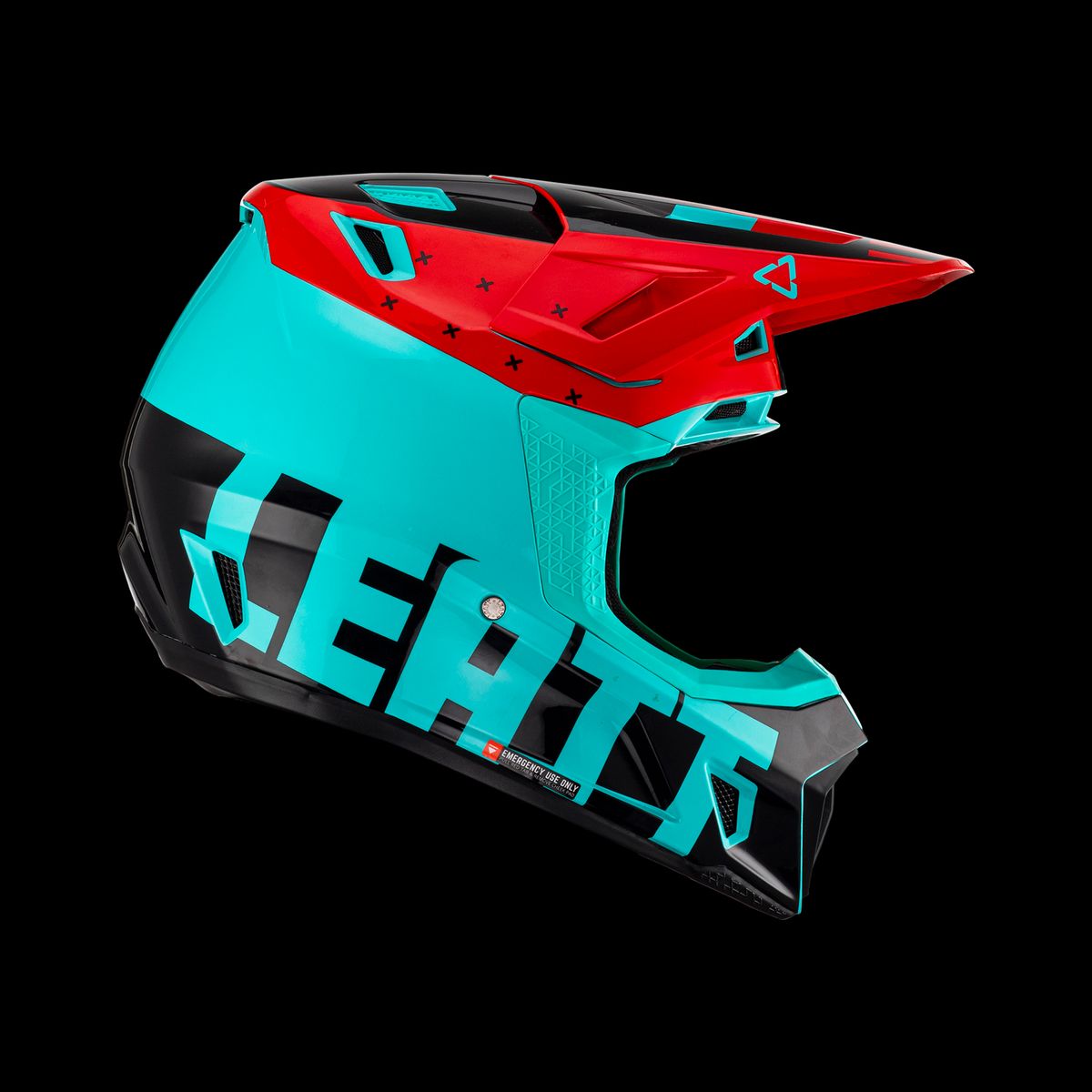 LEATT - Kit Leatt Casco Con Antiparra Moto 7.5 V23 Fuel M