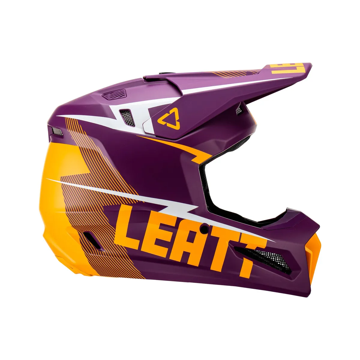 LEATT - Kit Leatt Casco Con Antiparra Moto 3.5 V23 Indigo XL
