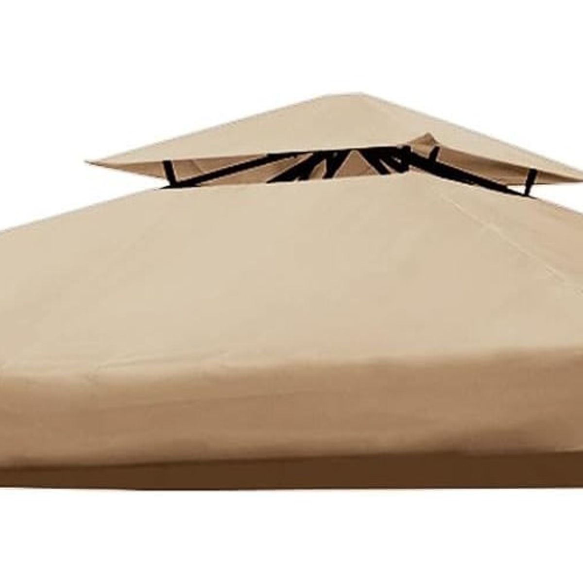 KUANGYE - Repuesto doble De Techo Para Toldos y Pérgolas 3x3 Mts