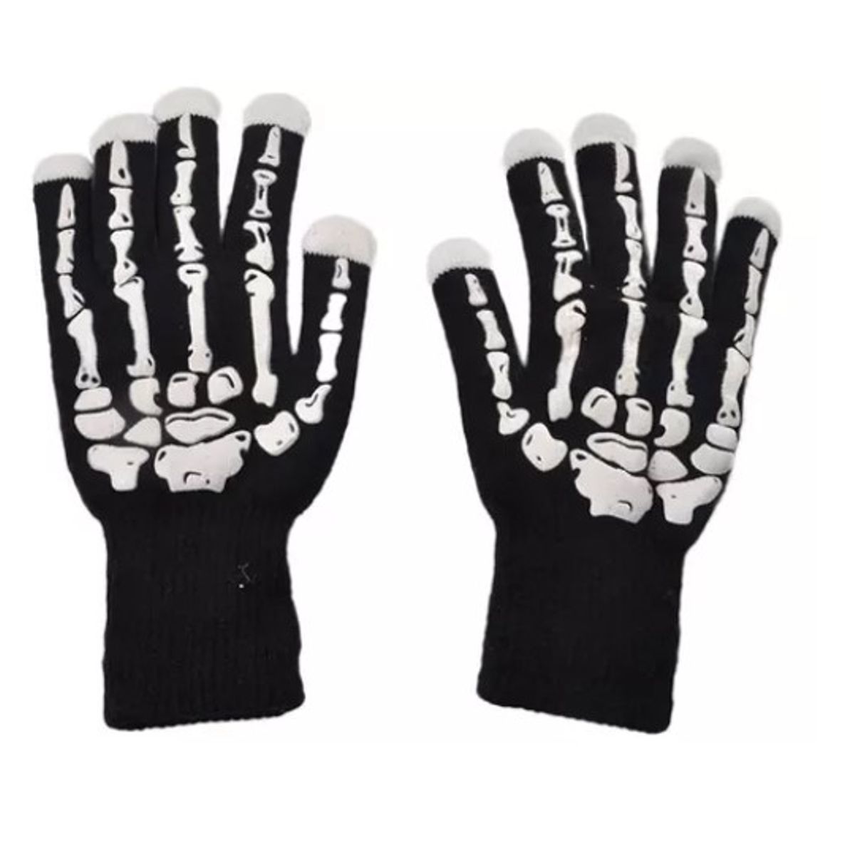 GENERICO - Guantes Led Luminosos Guantes Halloween