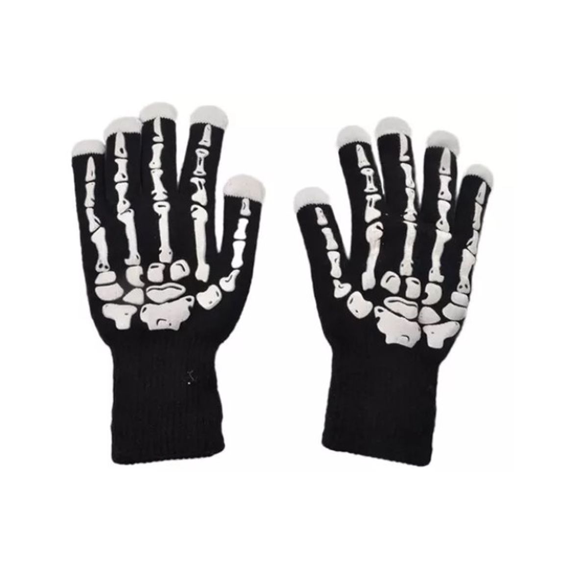 GENERICO - Guantes Led Luminosos Guantes Halloween