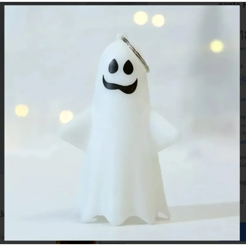 GENERICO - Làmpara Led Fantasma Colgante Halloween