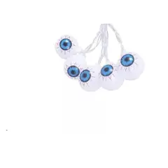 GENERICO - Ojos Halloween Luz Guirnalda 2 Mts