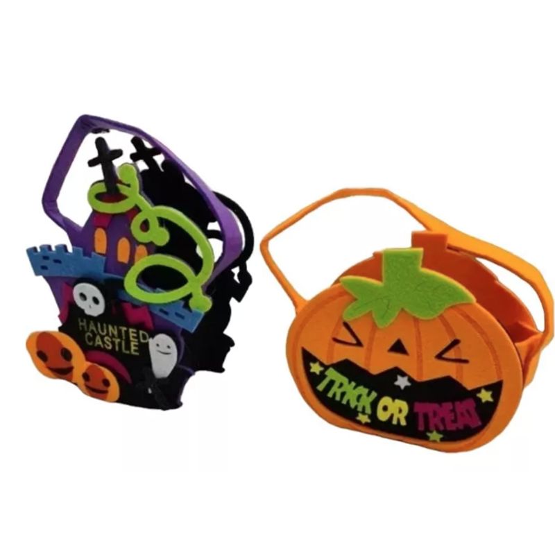 GENERICO - 2 Bolsas Para Dulce De Halloween