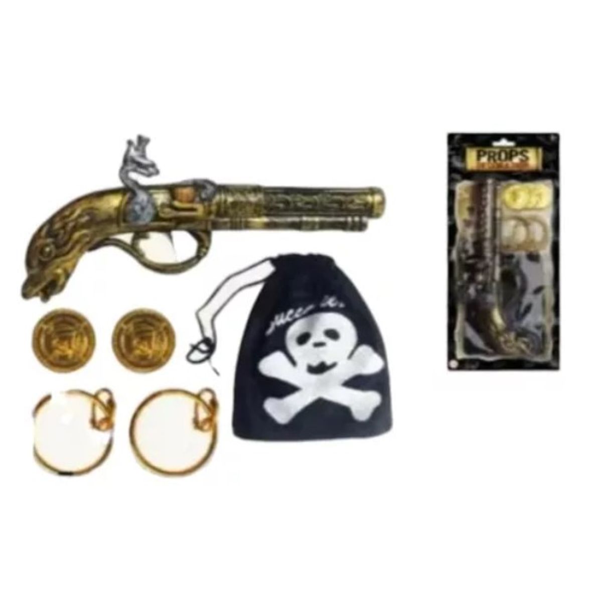 GENERICO - Conjunto Pirata Halloween Diseño 5