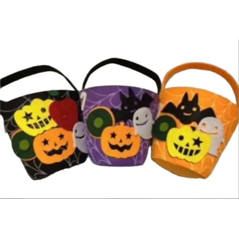 GENERICO - Balde Halloween Para Dulces 13 Cm