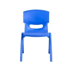OEM - Silla Plastica Infantil Niños Y Niñas Azul