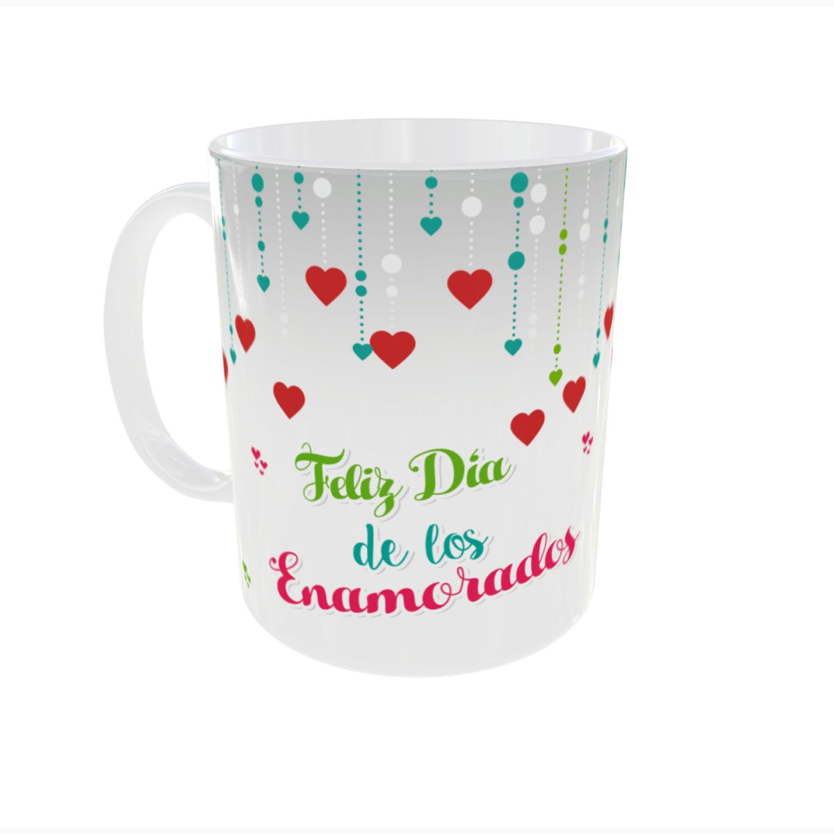 GENERICO - Taza Feliz Día de los Enamorados - Regalo Perfecto de Amor Mod-3