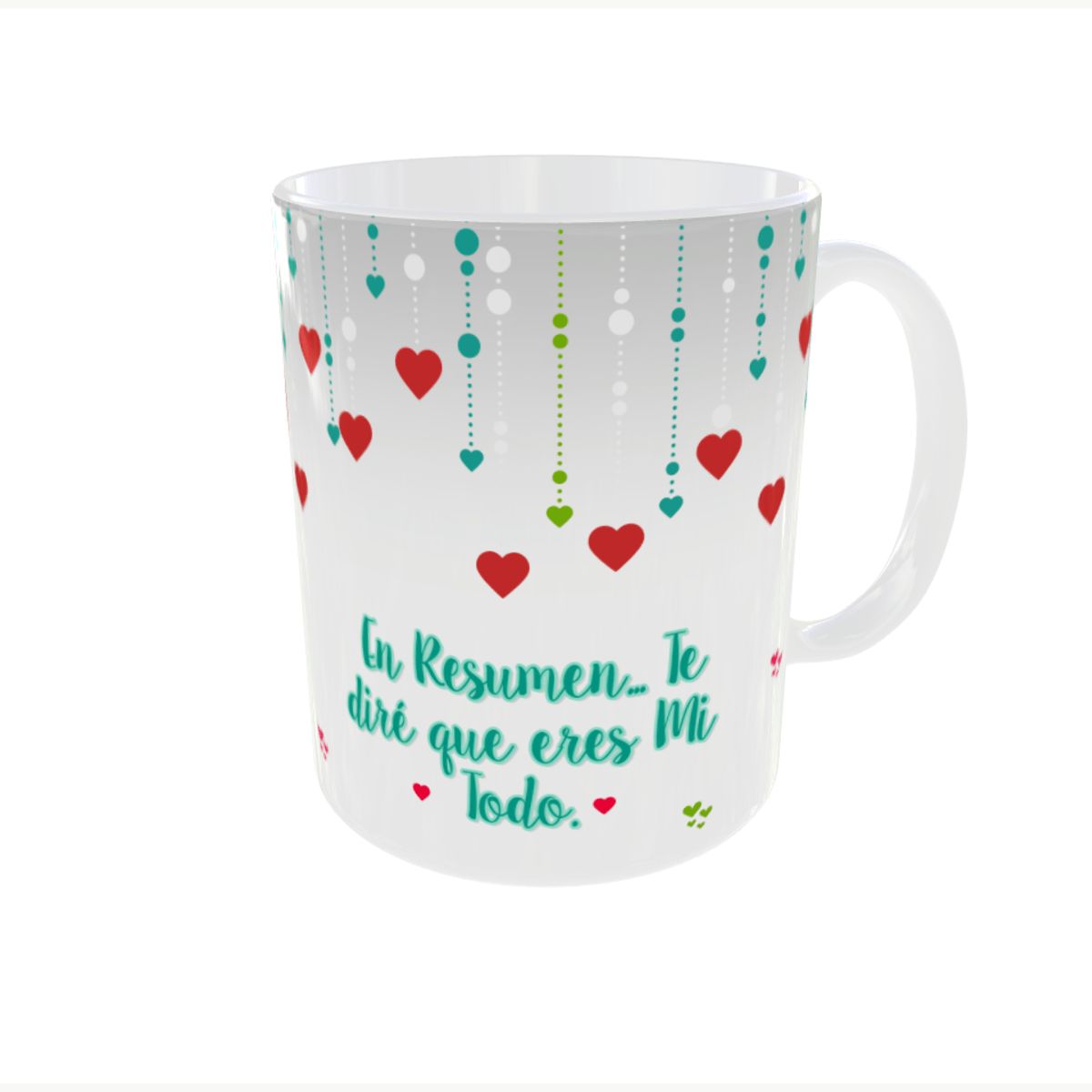 GENERICO - Taza Feliz Día de los Enamorados - Regalo Perfecto de Amor Mod-3