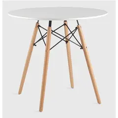 GENERICO - Mesa de comedor 80x80 cm Blanca