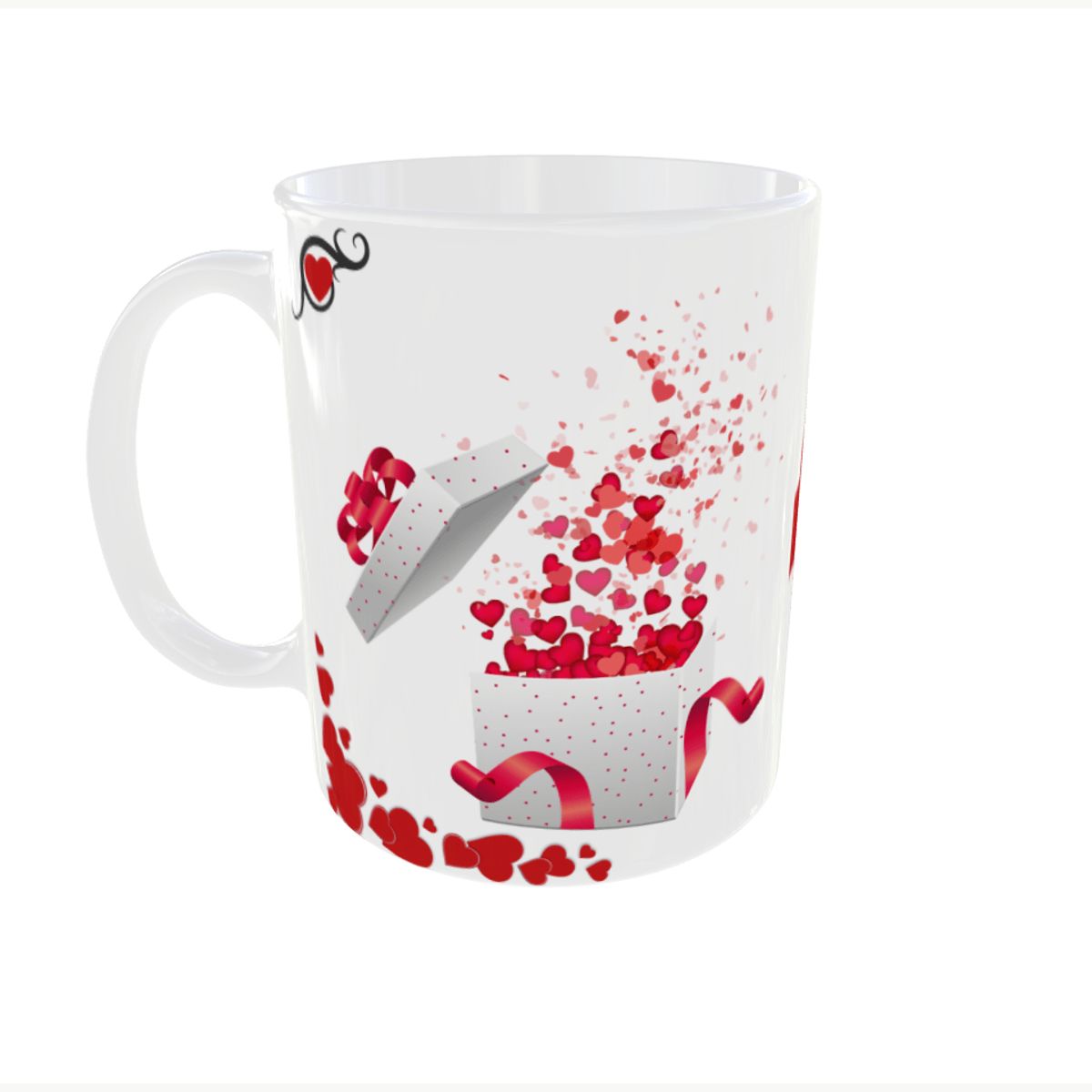 GENERICO - TAZA FELIZ DIA DE SAN VALENTIN - Regalo Perfecto de Amor Mod-4