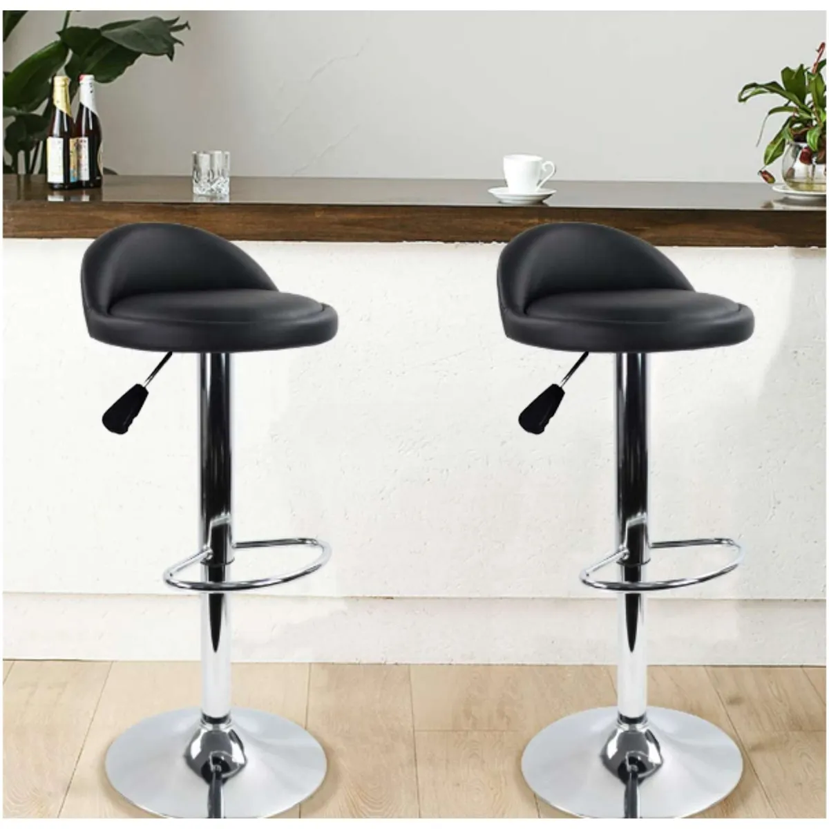 GENERICO - Piso Bar Taburete Giratorio Altura ajustable Paris