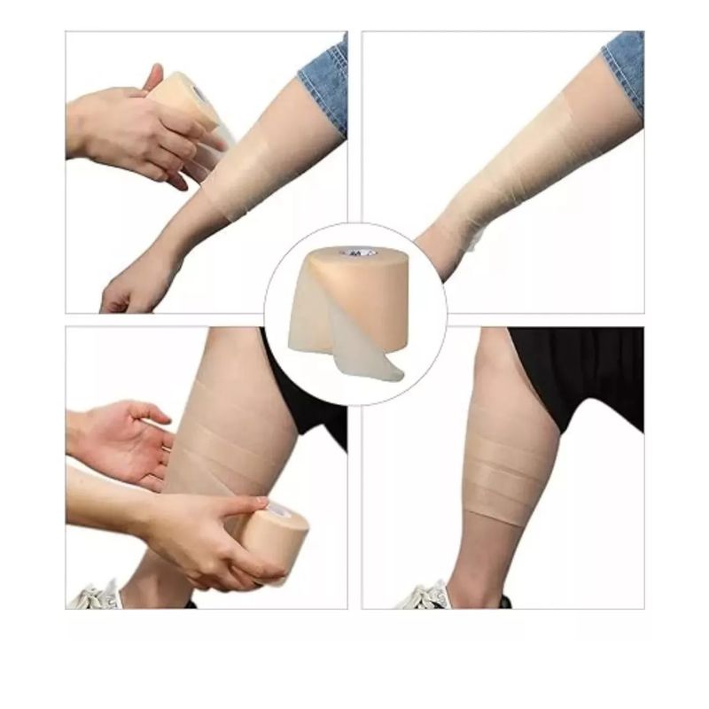 GENERICO - Venda Primaria Pre Tape 7cm Ancho X 28mtrs Pre Vendaje Unid