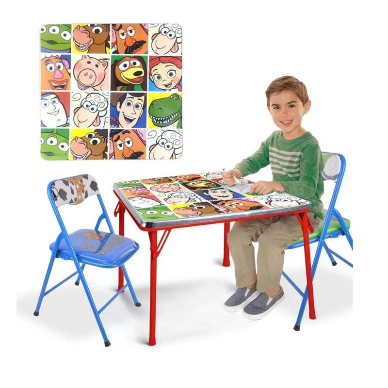 GENERICO - Juego de Mesa y Silla para Niños Escritorio Ajustable