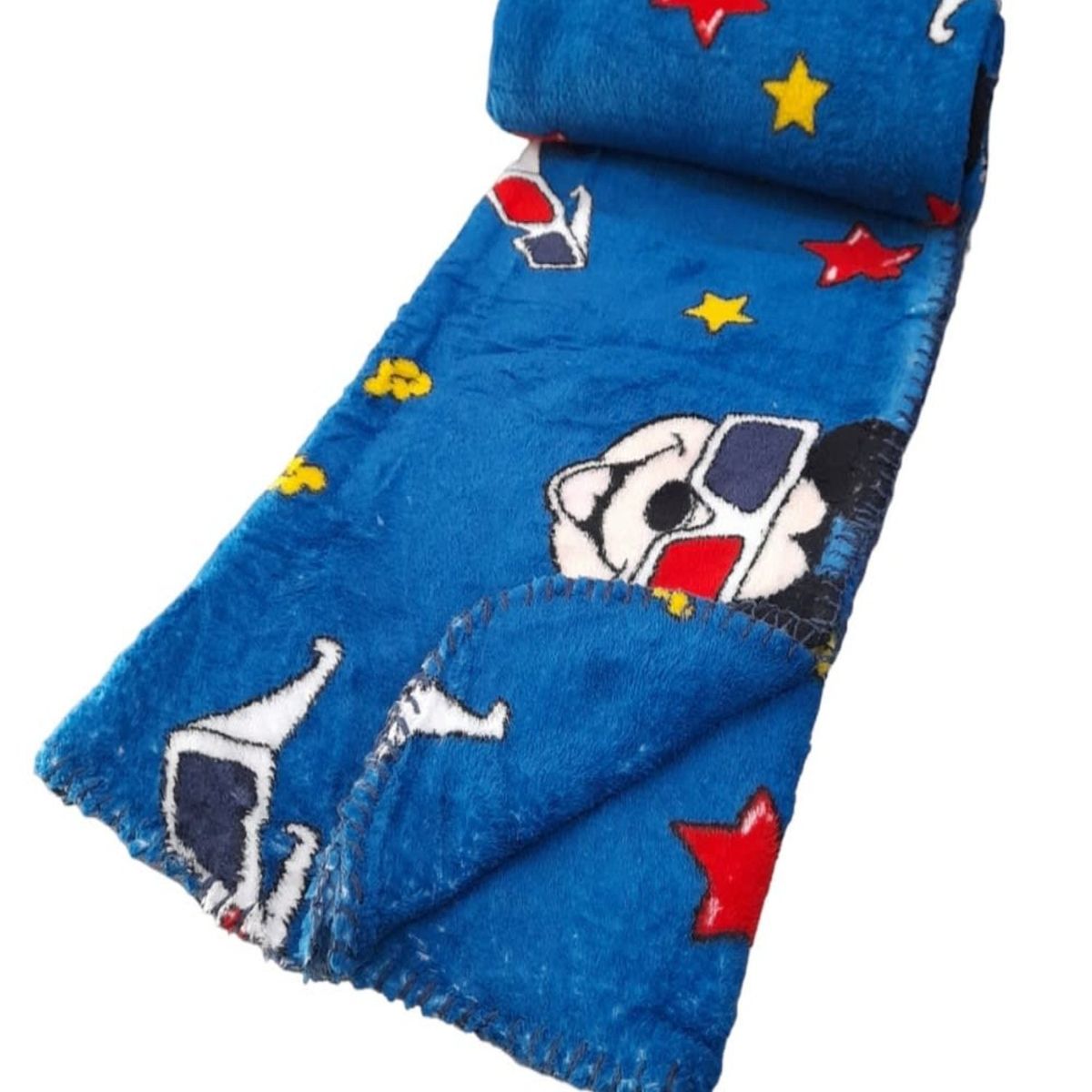 GENERICO - Pack Manta Infantil + Cojín Niño Diseño Animado 19o1