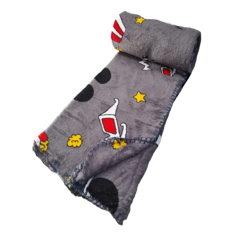GENERICO - Manta Infantil Niño Diseño Animado 127x152 Suave 19o3