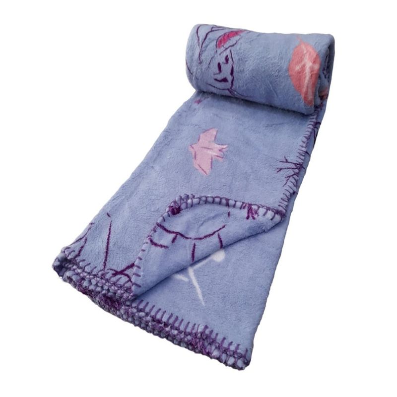 GENERICO - Manta Infantil Niña Diseño Animado 127x152 Suave 19o4