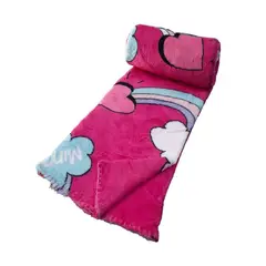 GENERICO - Manta Infantil Niña Diseño Animado 127x152 Suave 19o2