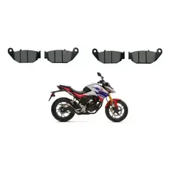 GENERICO - Pastillas Delanteras + Traseras Honda Cb190r