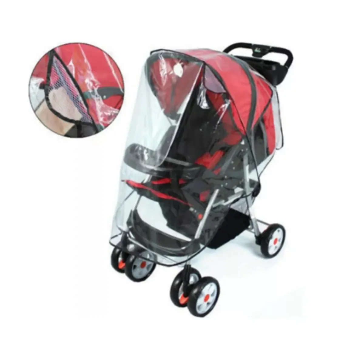 GENERICO - Cubre Coche Protector Impermeable Bebes Lluvia Viento Polvo