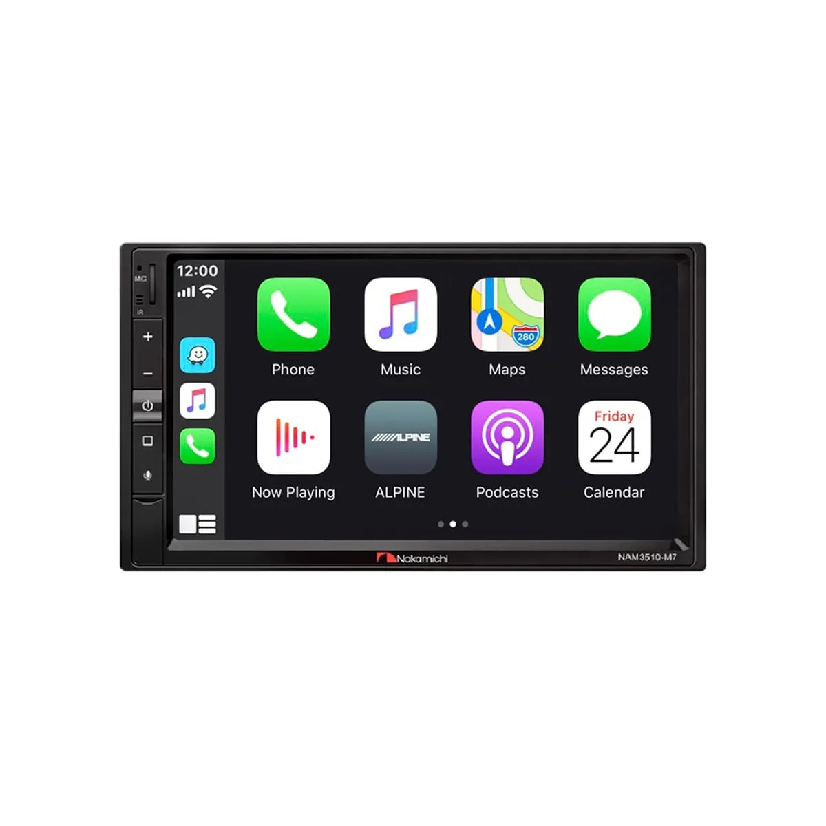 NAKAMICHI - RADIO NAKAMICHI 2DIN 7 50W I237NAM3510M7