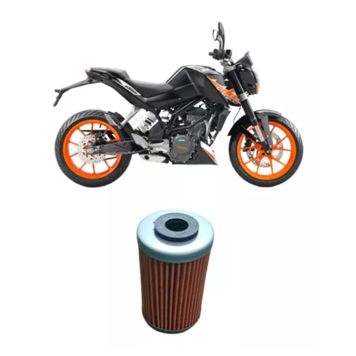 GENERICO - Filtro De Aceite Para Moto Ktm Duke 200