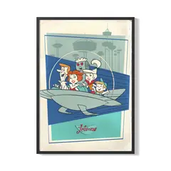 CREANGO - CUADRO POSTER LOS SUPERSONICOS 33X43
