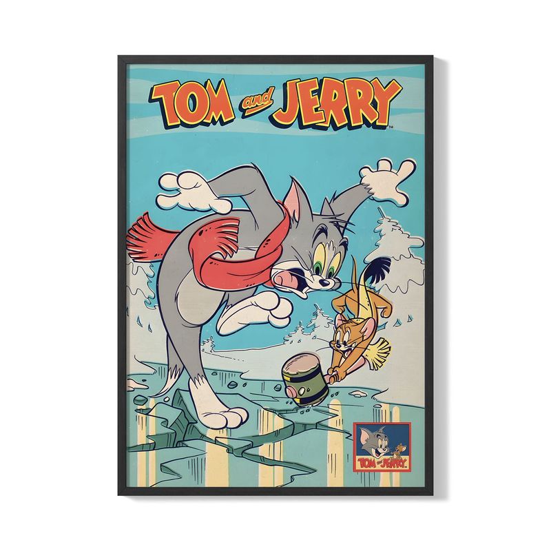 CREANGO - CUADRO POSTER TOM Y JERRY 33X43