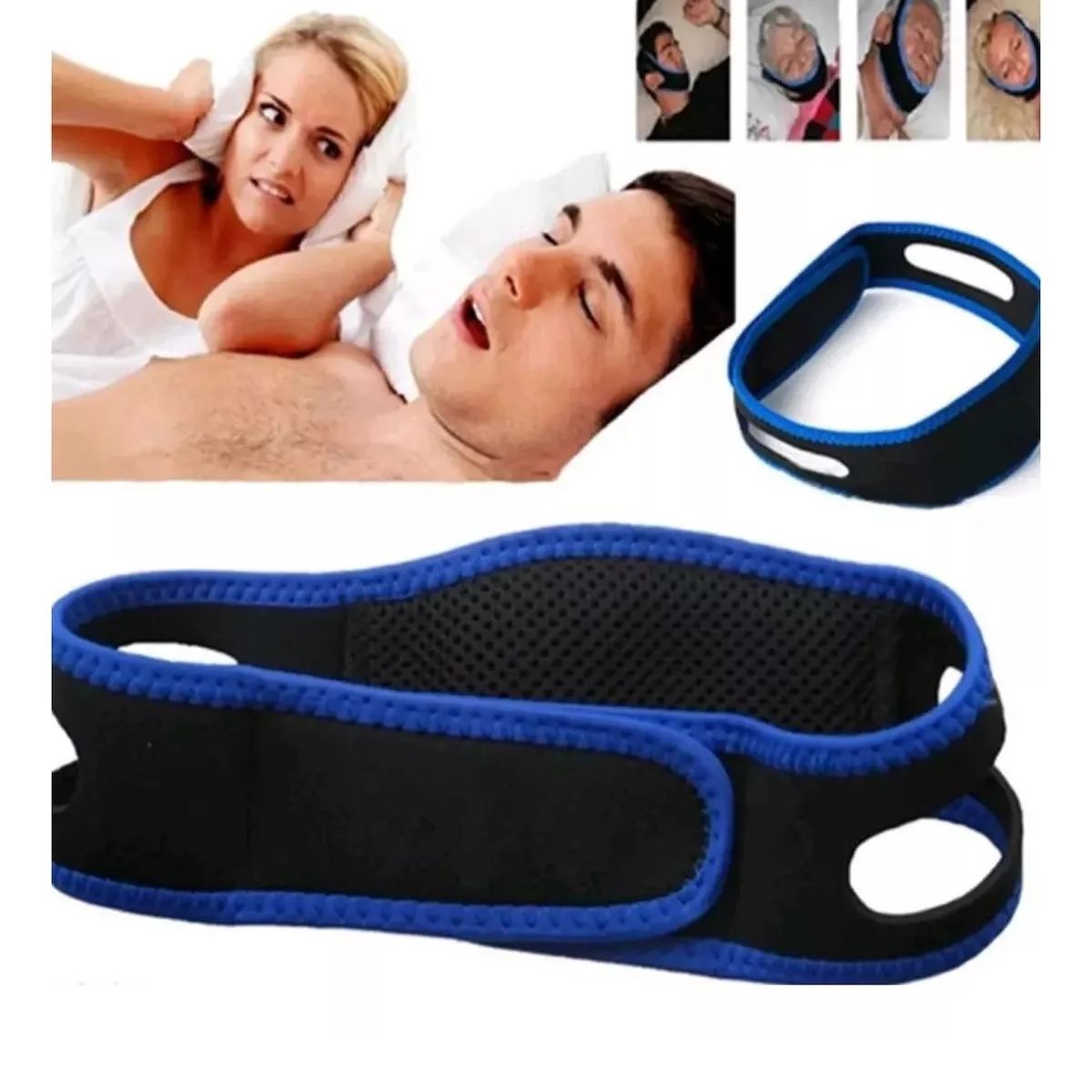 GENERICO - Banda Cinturón Anti Ronquido Unisex Antibruxismo