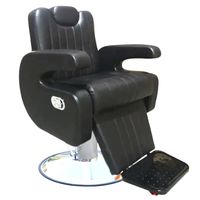 Silla de Peluqueria Barberia Atlanta Reclinable Giratoria Hidraulica