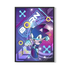 CREANGO - CUADRO POSTER SONIC 33X43 DISEÑO 1