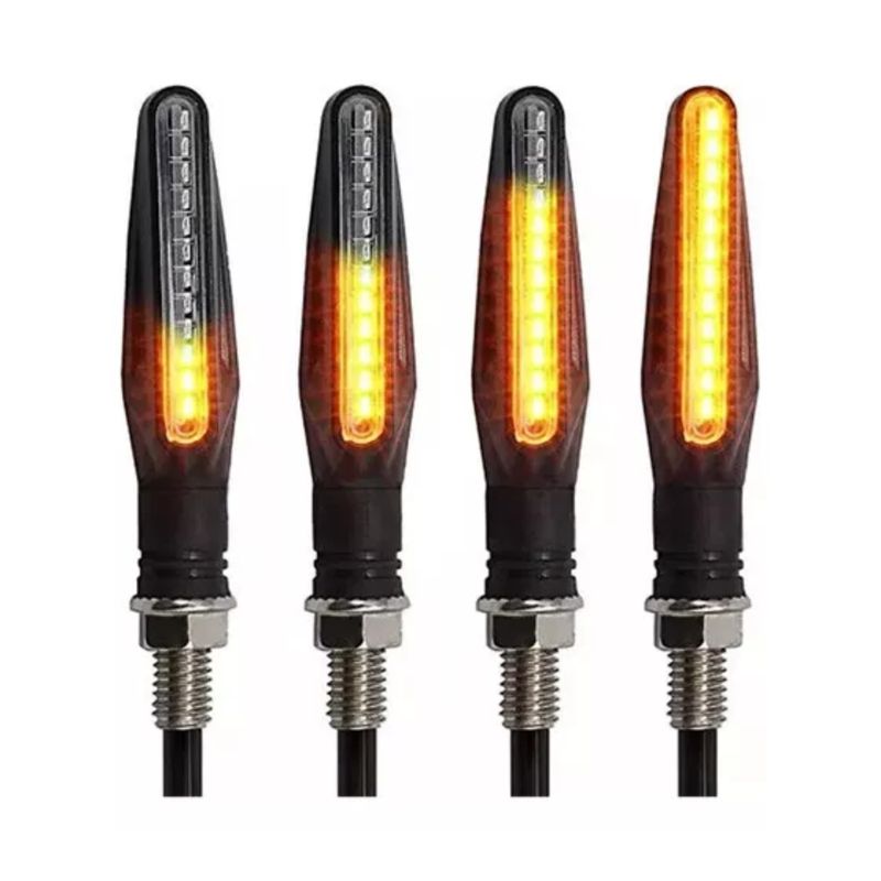 GENERICO - Intermitentes Led Par Motocicleta Universal