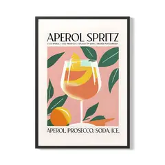 CREANGO - CUADRO POSTER APEROL COCTEL 33X43