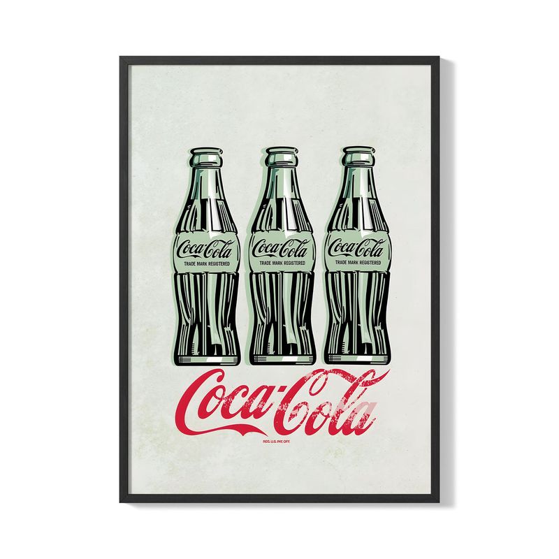 CREANGO - CUADRO POSTER COCACOLA 33X43