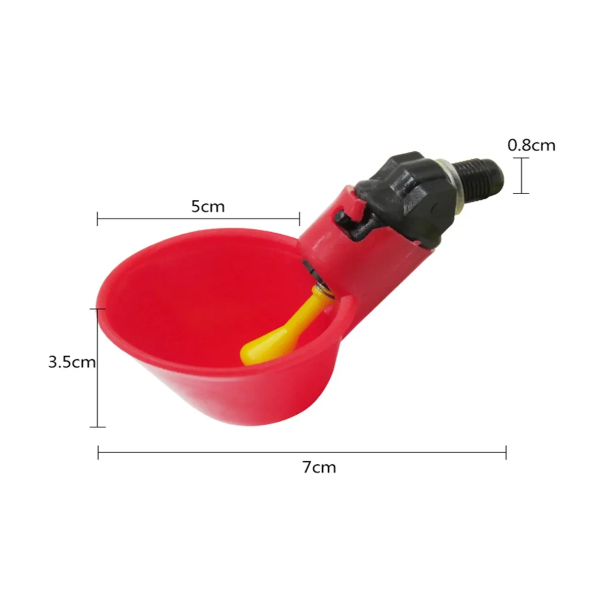 ATURE - Bebedero Automático Para Codorniz Pollo Gallo 24 Uds