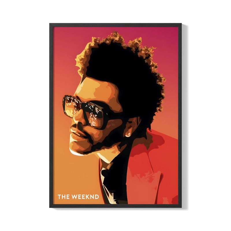 CREANGO - CUADRO POSTER THE WEEKND 33X43