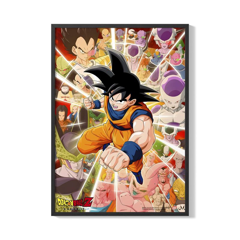 CREANGO - CUADRO POSTER DRAGON BALL GOKU 33X43
