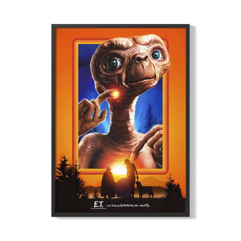 CREANGO - CUADRO POSTER ET EL EXTRATERRESTRE 33X43 DISEÑO 2