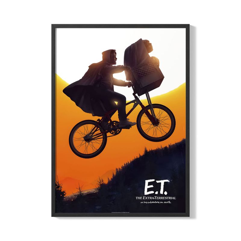 CREANGO - CUADRO POSTER ET EL EXTRATERRESTRE 33X43 DISEÑO 3