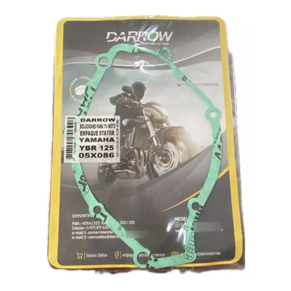 GENERICO - Empaque Carter Izquierdo Yamaha Ybr125 Xtz125 Original