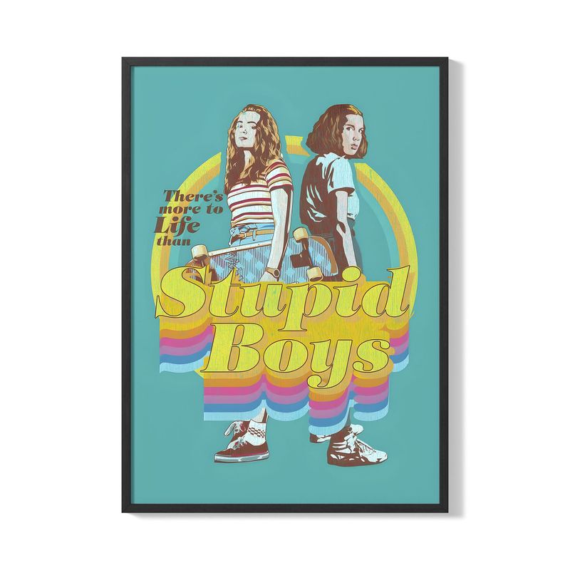 CREANGO - CUADRO POSTER STRANGER THING 33X43 DISEÑO 3
