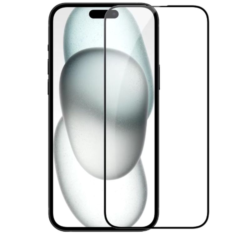 GENERICO - Mica Lámina Vidrio Templado Completa Para iPhone 16 Pro
