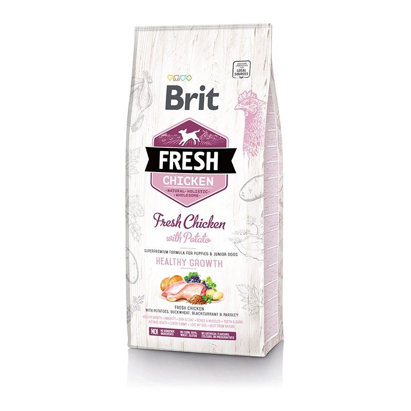 BRIT - Brit Fresh Chicken With Potato Puppy 12 KG