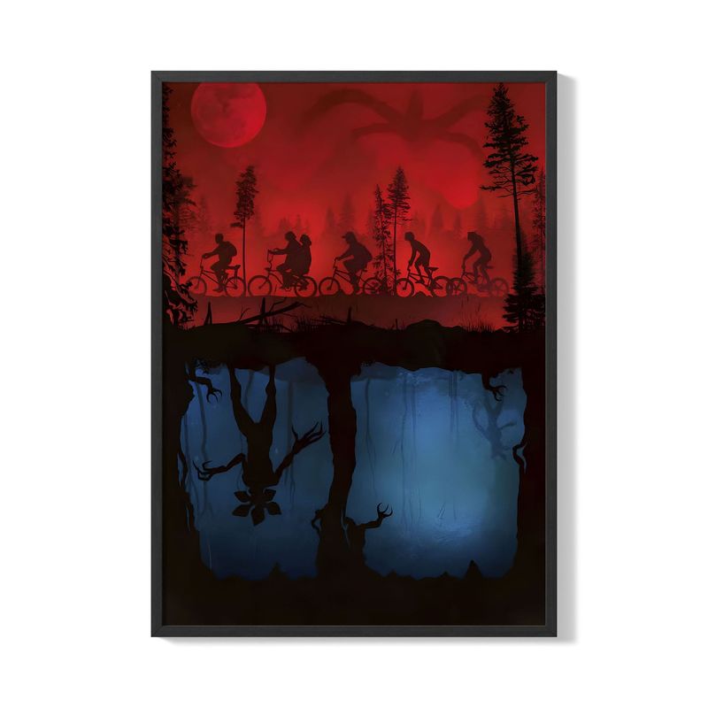 CREANGO - CUADRO POSTER STRANGER THING 2 33X43 DISEÑO 12