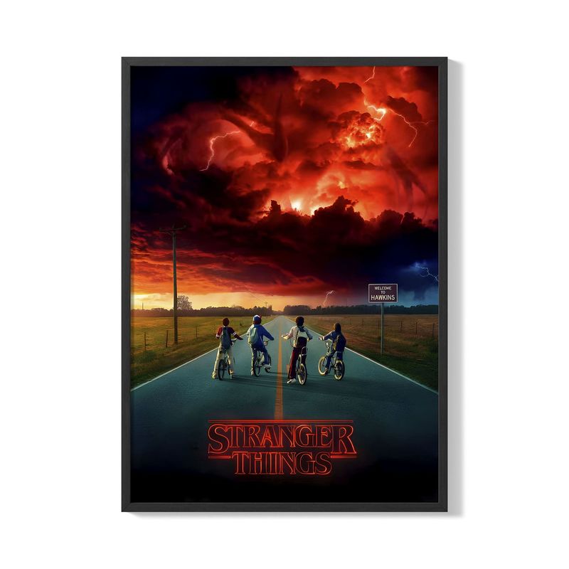 CREANGO - CUADRO POSTER STRANGER THING 3 33X43 DISEÑO 13