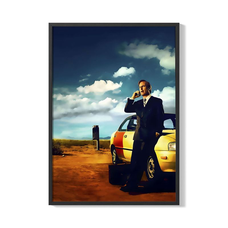 CREANGO - CUADRO POSTER BETTER CALL SAUL 33X43 DISEÑO 1