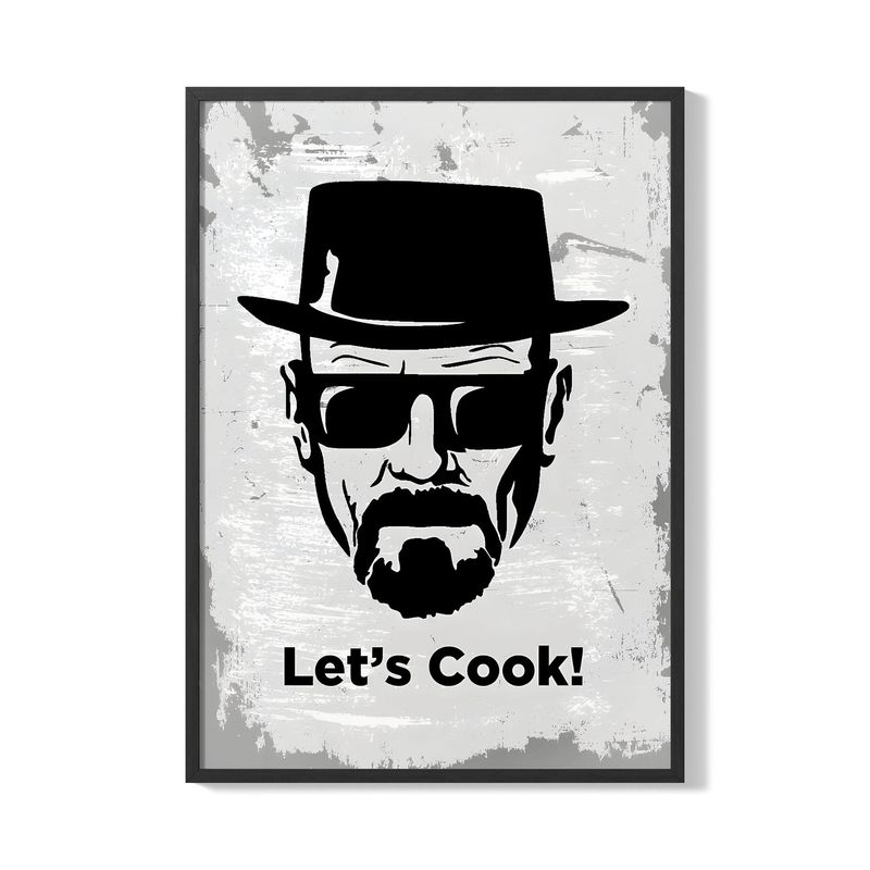 CREANGO - CUADRO POSTER BREAKING BAD 33X43 DISEÑO 2